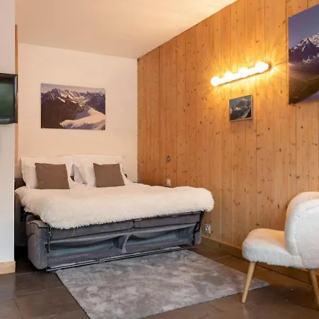 Posette Vue 5mn Pistes Parking Apartament Chamonix